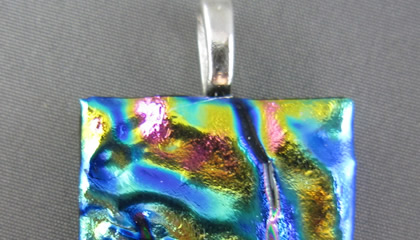 Glass pendent